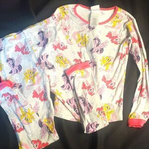 Size 8 mylittlepony pajamas